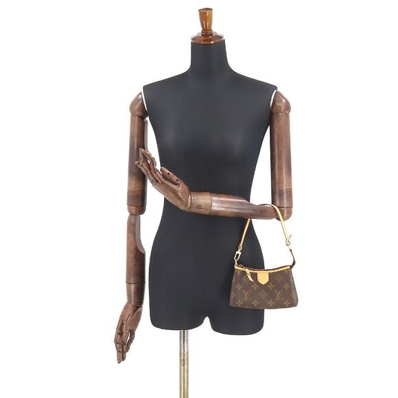 Louis Vuitton Monogram Mini Pochette Delightful Shoulder Bag - Picture 8 of 8